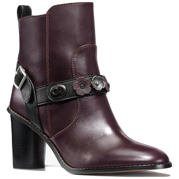 Coach FG1032 Moto Bootie Heel Size 6 - Picture 1 of 1